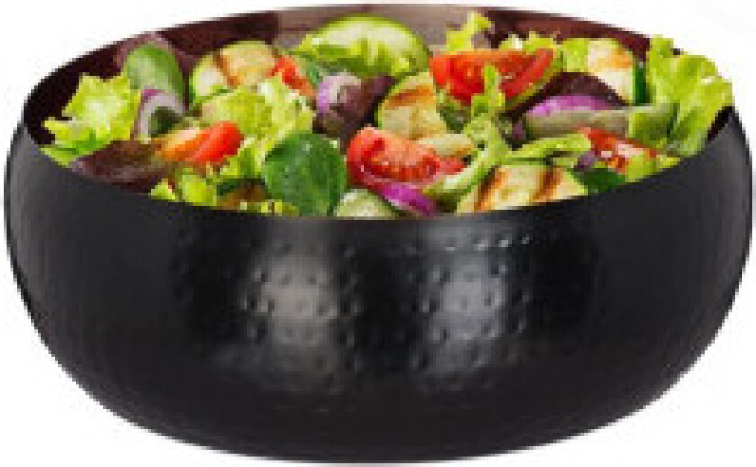 Serveringsskål i hamret look