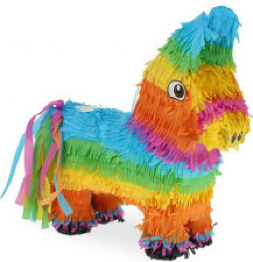 Pinata fargerikt esel