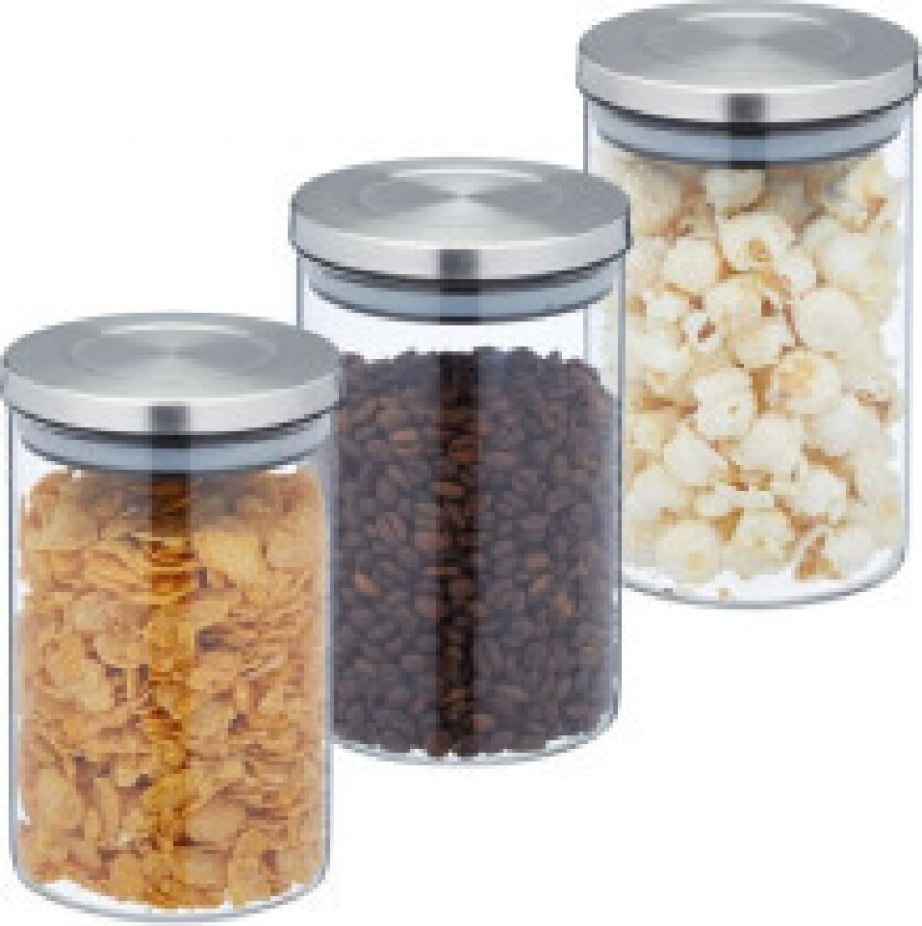 Oppbevaringsglass i sett à 3.800 ml