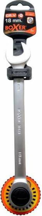 Boxer® fastnøkkel med skrallefunksjon 18 mm