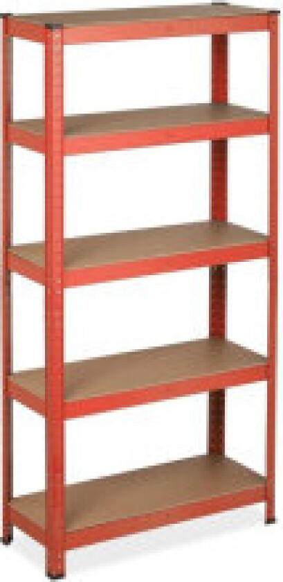 Oppbevaringshylle rød