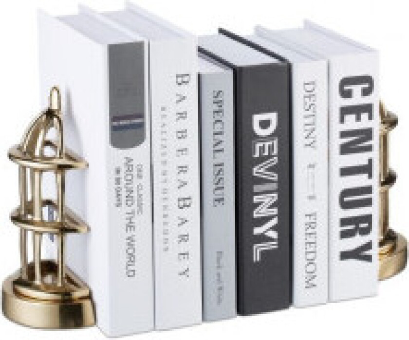 Bokstøtte fuglebur sett med 2 stk