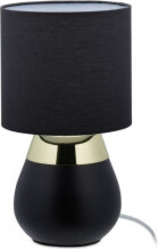 Nattlampe med berøringsfunksjon sort