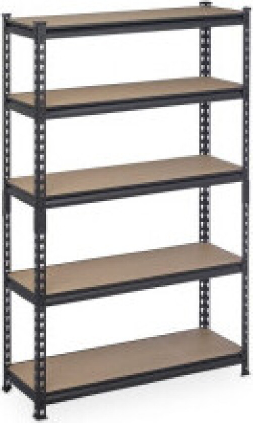 Oppbevaringshylle 1800 kg sort