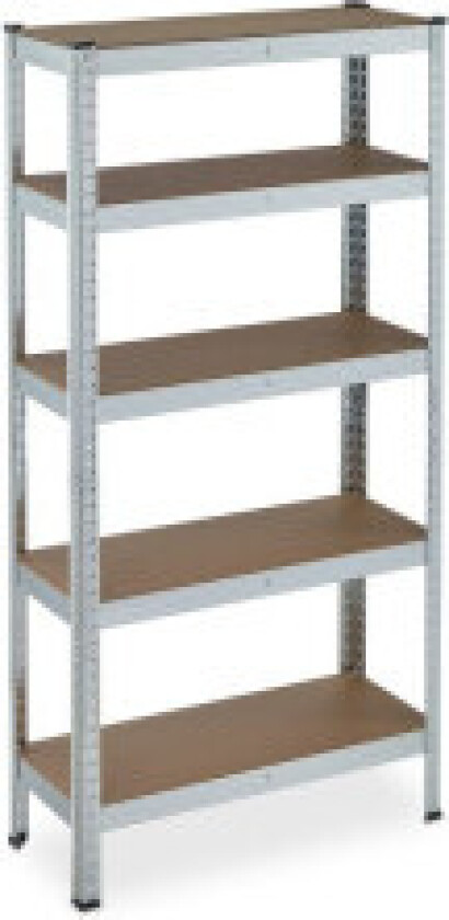 Oppbevaringshylle med 5 hyller