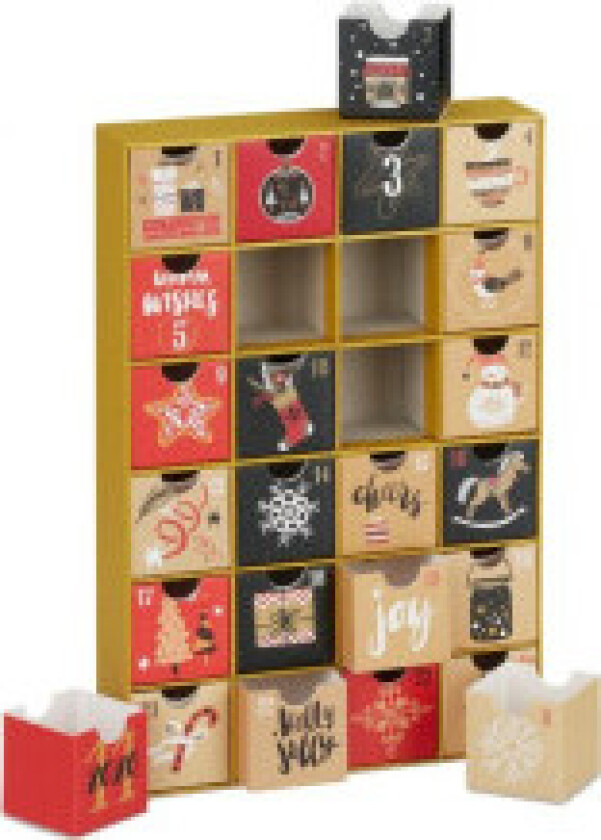 Adventskalender å fylle