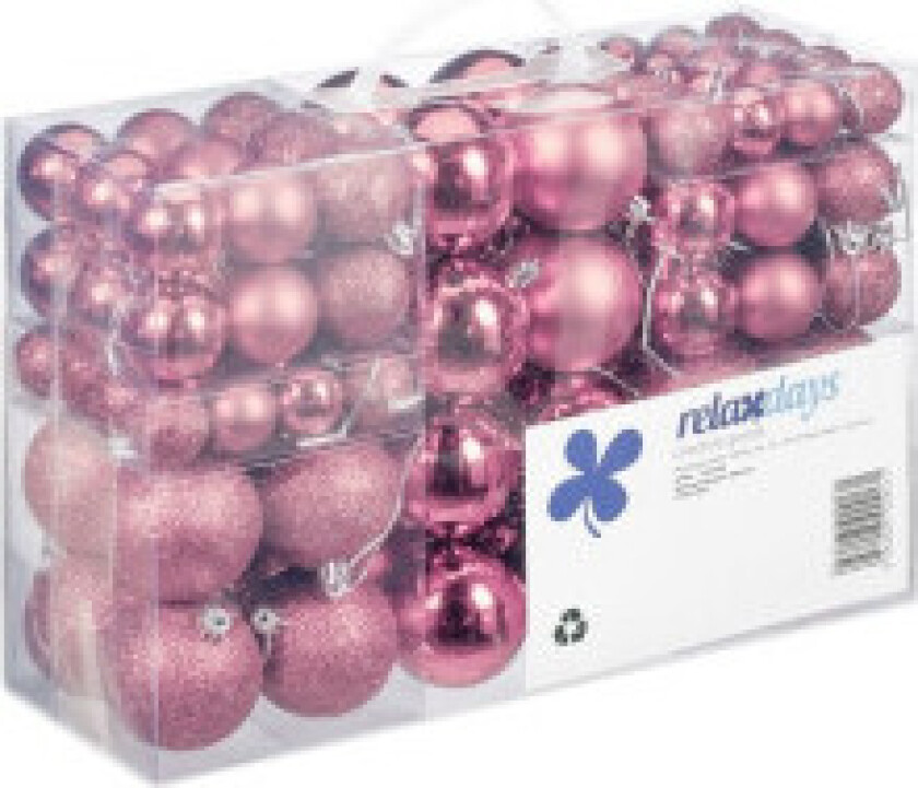 Juletrekuler i sett med 100 stk