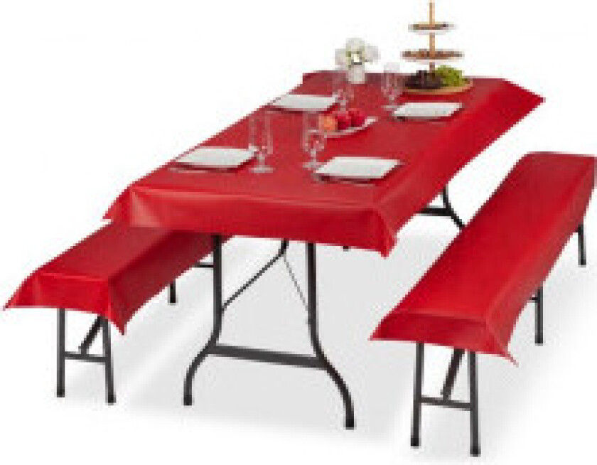 Voksduk sett 3 deler