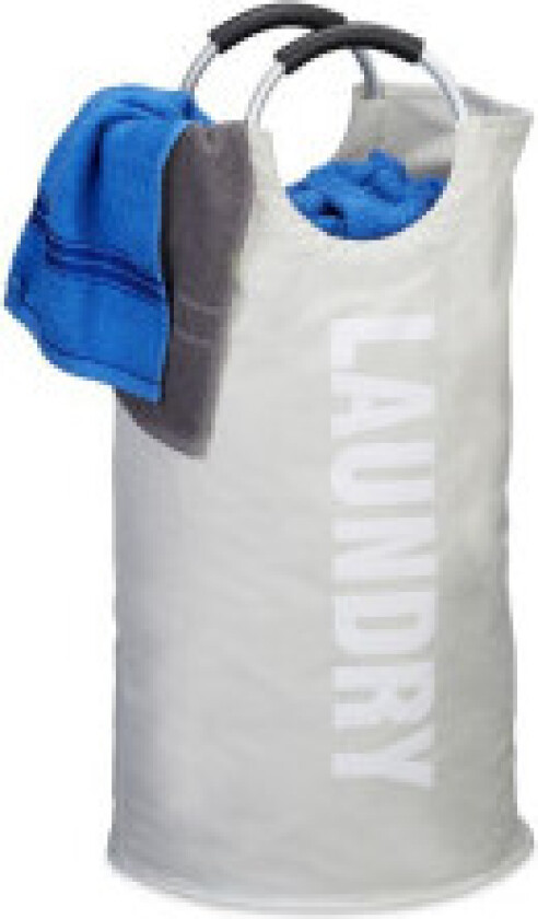 Sammenleggbar skittentøyskurv med håndtak