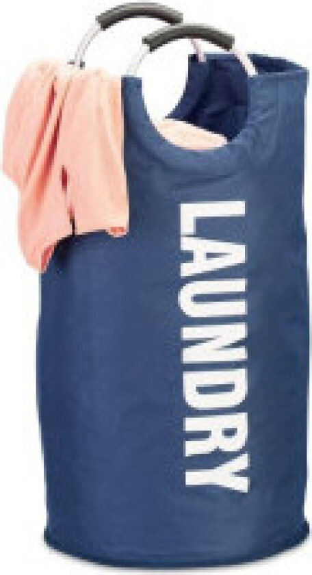 Sammenleggbar skittentøyskurv med håndtak