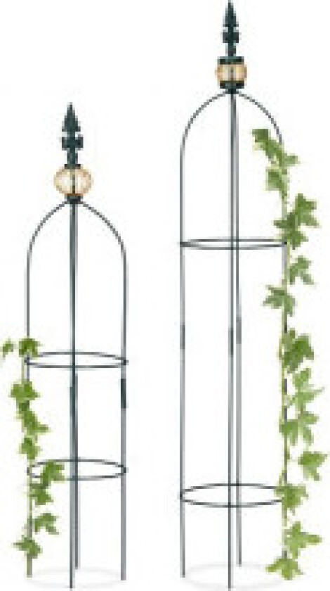Trellis obelisk sett med to