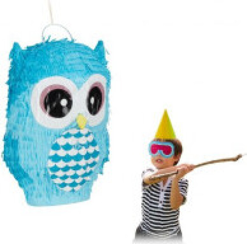 Pinata blå ugle