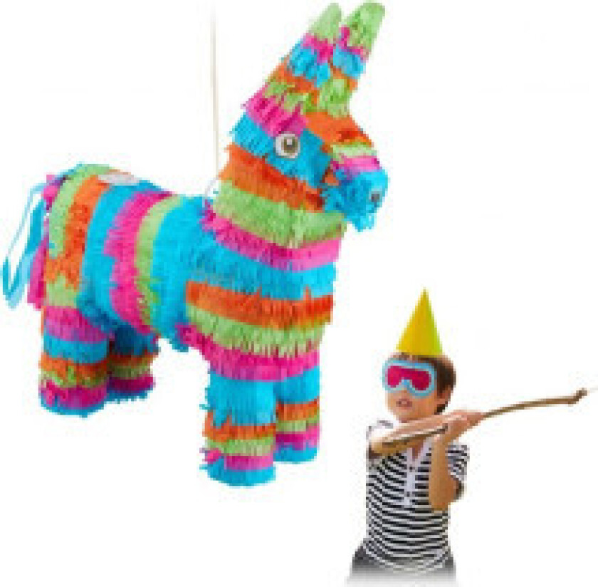 Pinata esel flerfarget