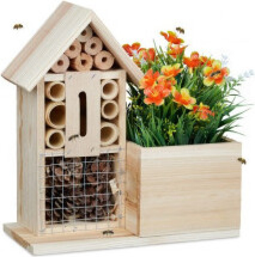 Blomsterpotte Bee Hotel Wood