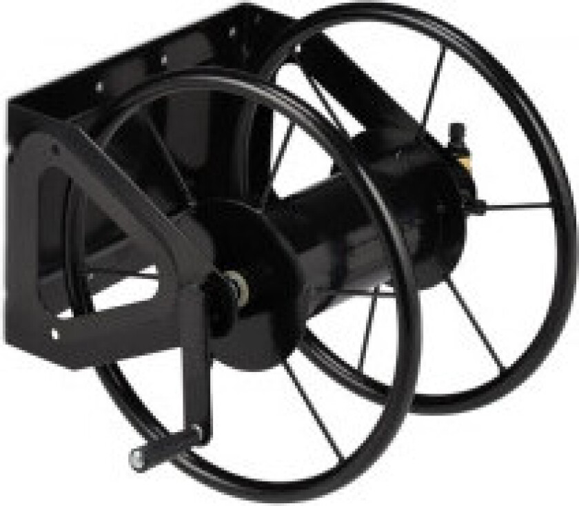 Veggmontert slangetrommel