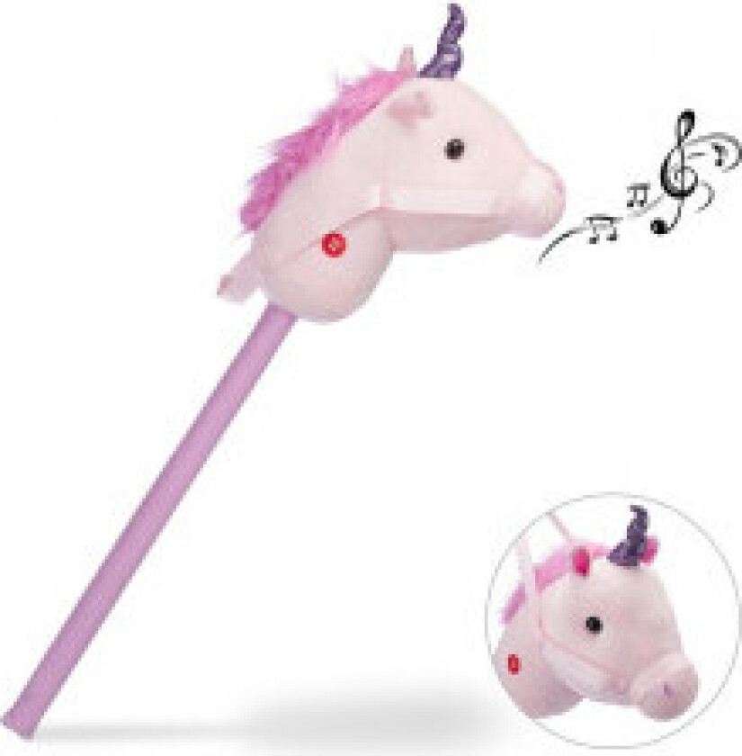 Hobby Horse Unicorn med lyd