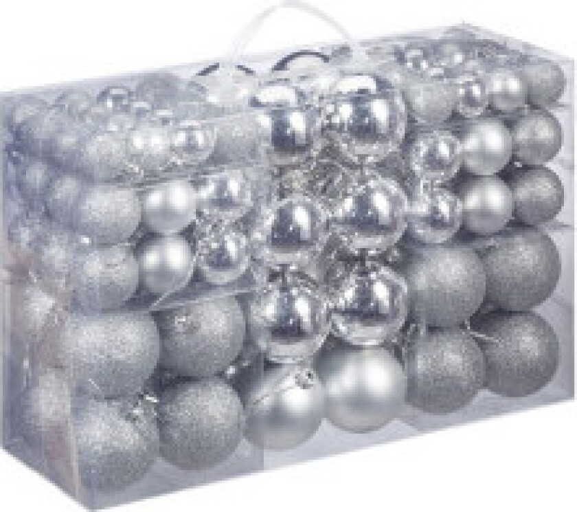 Juletrekuler i sett med 100 stk