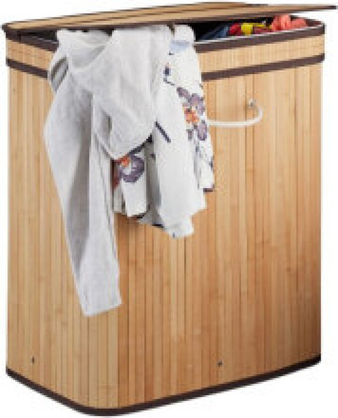 Firkantet skittentøyskurv