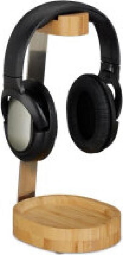 Hodetelefonstativ Bambus