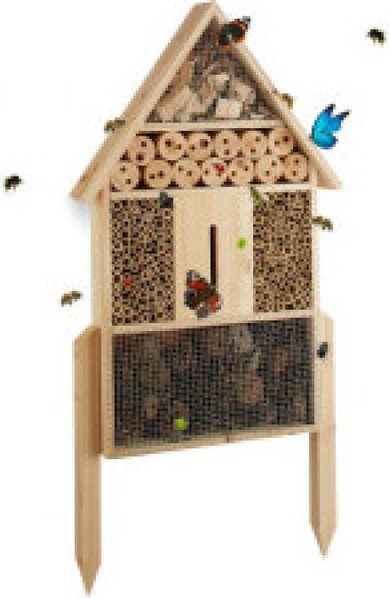 Insekthotell naturlig størrelse L