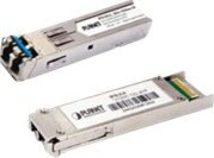 Planet Mtb-Lb20 - Sfp+ Transceivermodul - 10 Gige - 10Gbase-Bx - Lc-Enkeltmodus - Opp Til 20 Km - 1330 (Tx) / 1270 (Rx) Nm