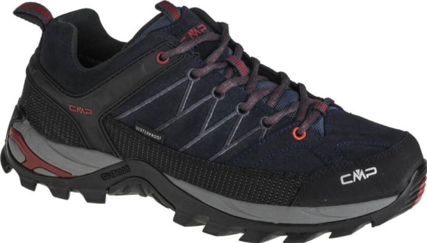 Menns Cmp Rigel Low Trekking Shoe Asphalt/Syrah S. 41 (3Q13247-62Bn)