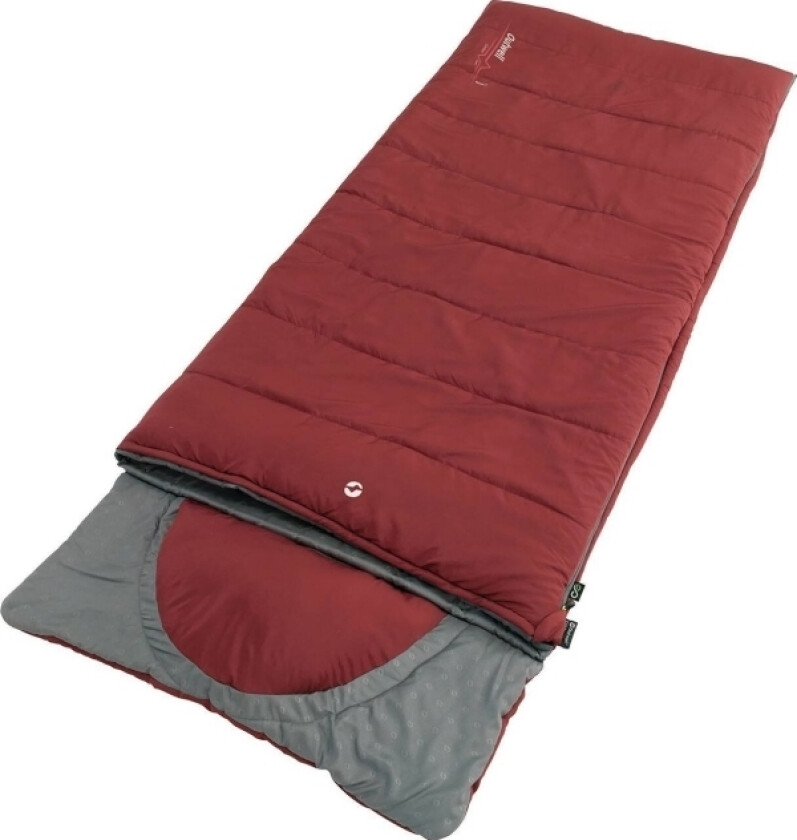 Contour Lux-Red-Left Sleeping Bag Outwell