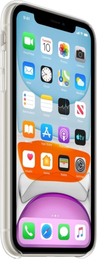 - Baksidedeksel For Mobiltelefon - Polykarbonat, Termoplast-Polyuretan (Tpu) - Blank - For Iphone 11