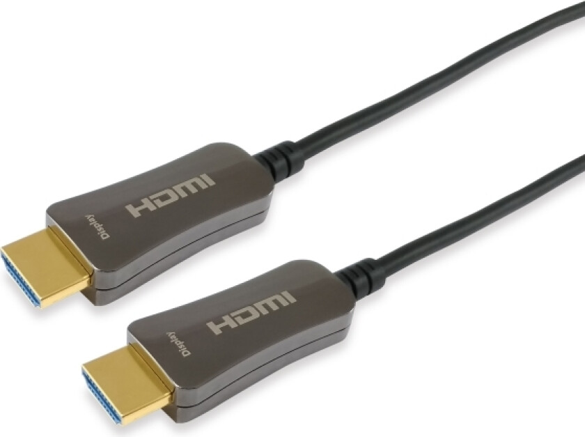 Equip Life - Høyhastighet - Hdmi-Kabel Med Ethernet - Hdmi Hann Til Hdmi Hann - 30 M - 4K-Støtte, Active Optical Cable (Aoc)