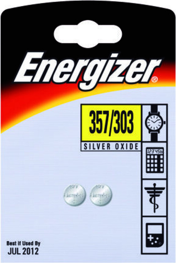 357/303 - Batteri - Sølvoksid