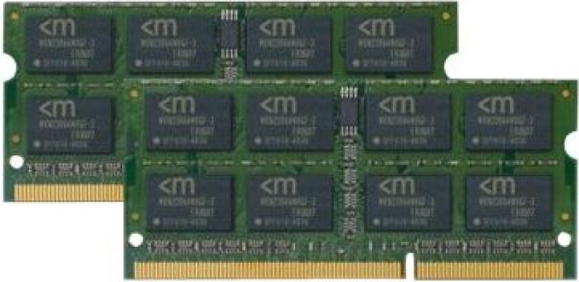 Mushkin Essentials - Ddr3 - Sett - 8 Gb: 2 X 4 Gb - So Dimm 204-Pin - 1333 Mhz / Pc3-10666 - Cl9 - 1.5 V - Ikke-Bufret - Ikke-Ecc