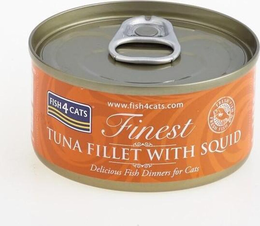 Finest Våtfôr for katt - Tunfisk og akkar 70 g
