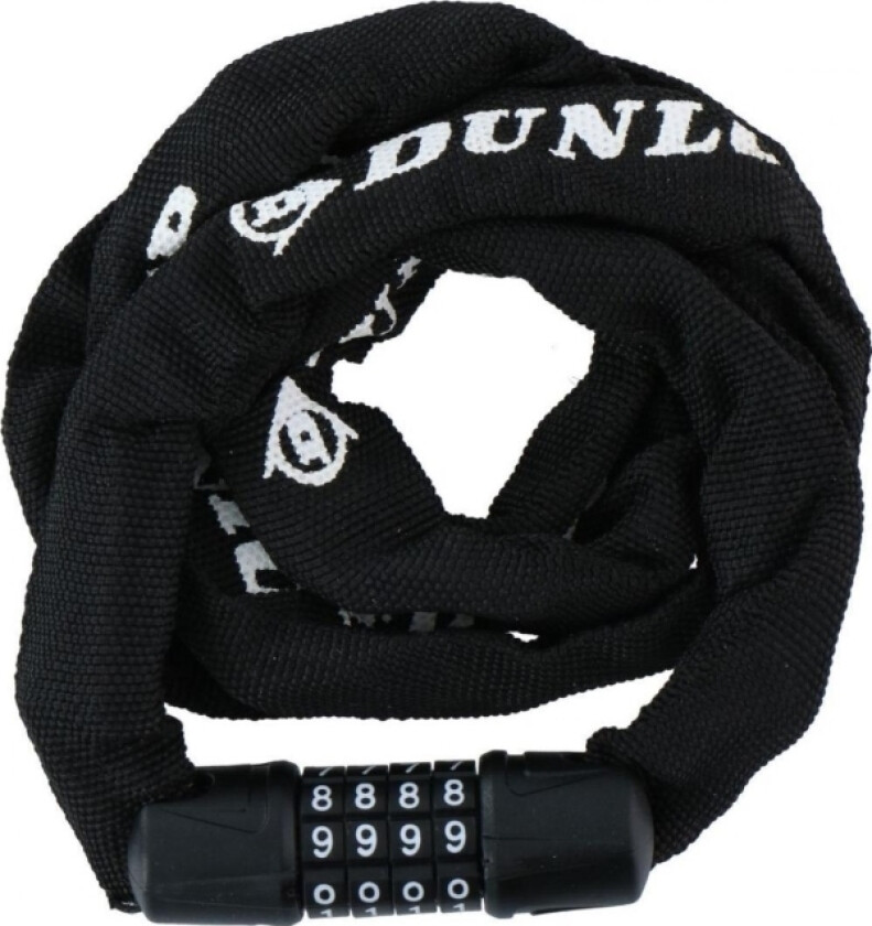 Bicycle Lock Code Chain 120Cm - Black