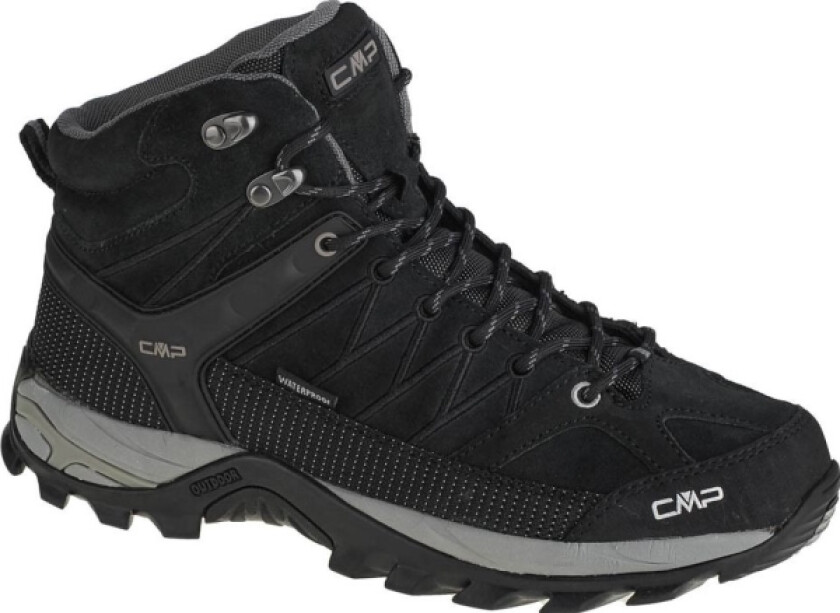 Buty Trekkingowe Mskie Cmp Rigel Mid Trekking Shoe Wp Nero/Grey R. 41 (3Q12947-73Uc)