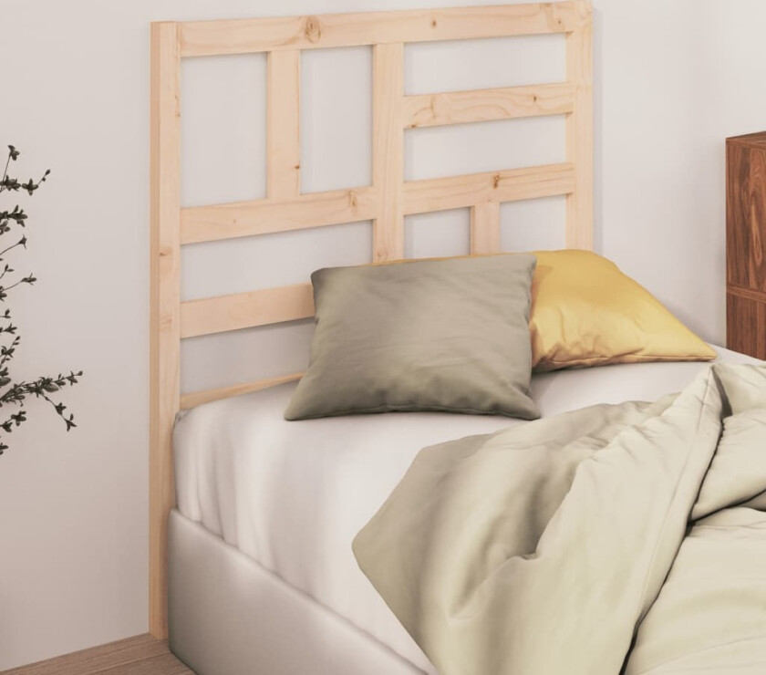 Sengegavl 81x4x104 cm heltre furu