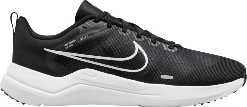 Downshifter 12, løpesko herre BLACK/WHITE-DK SMOKE