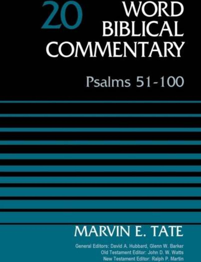 Psalms 51-100, Volume 20 av Marvin Tate