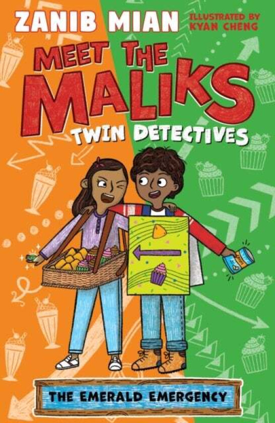 Meet the Maliks ¿ Twin Detectives: The Emerald Emergency av Zanib Mian