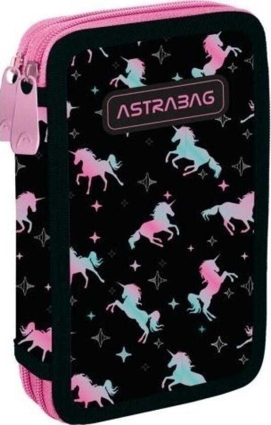 Pennal Dobbelt Pennal Med Tilbehør bag Unicorn Squad Ac21