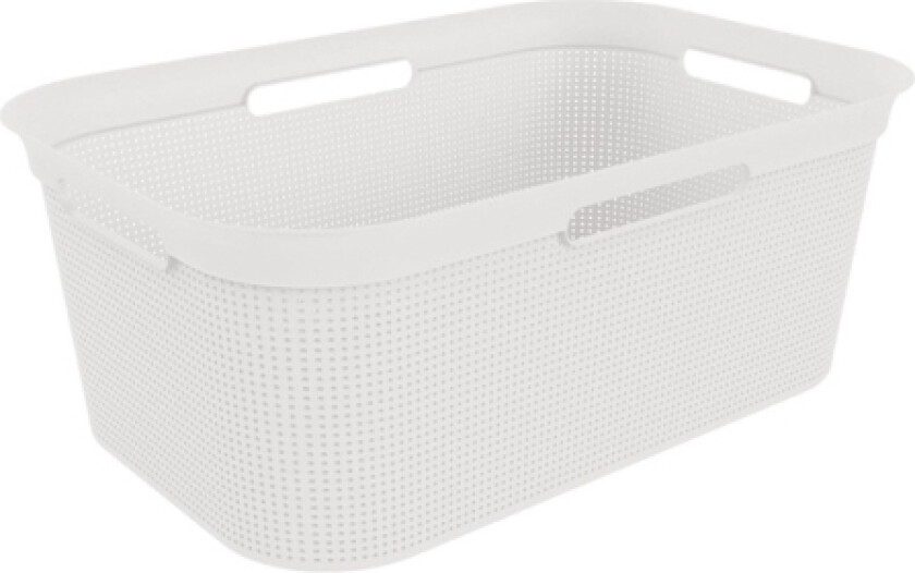 Basket Laundry Brisen 41L White Color