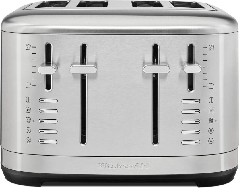 brødrister 4 skiver Stainless steel