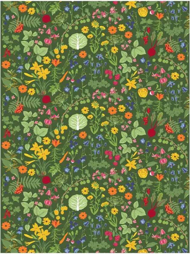 Hedemora voksduk Grønn