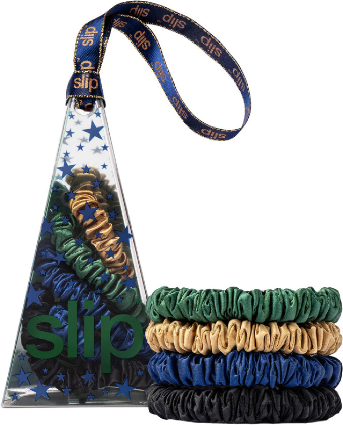Pure Silk Skinny Scrunchie Ornament - Paige