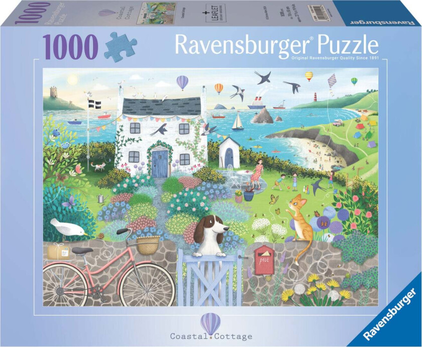Puslespill 1000 Kysthytte Ravensburger