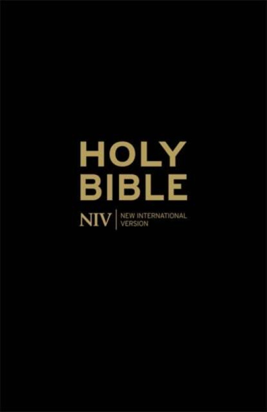 NIV Holy Bible - Anglicised Black Gift and Award av New International Version