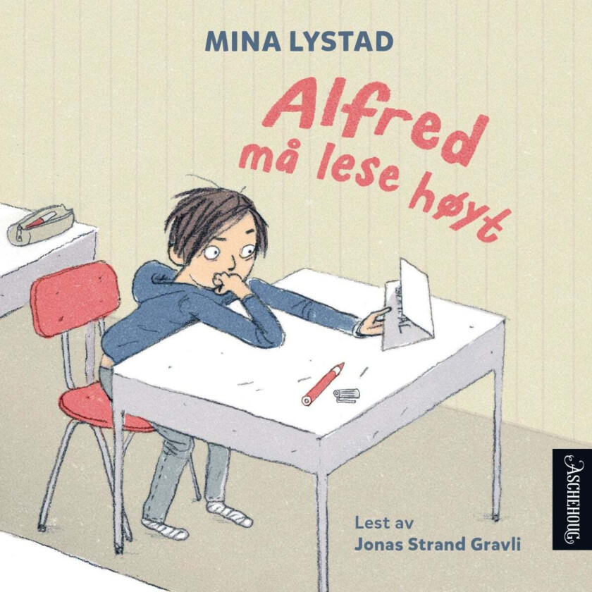 Alfred må lese høyt av Mina Lystad