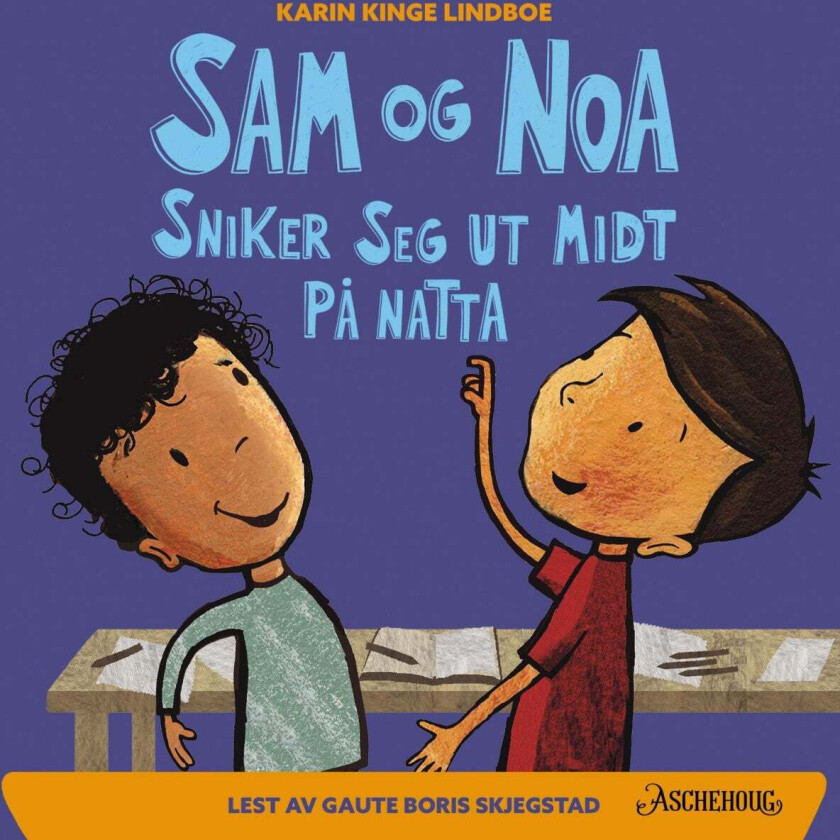 Sam og Noa sniker seg ut midt på natta av Karin Kinge Lindboe