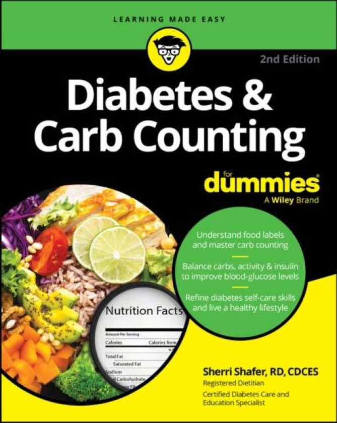 Diabetes & Carb Counting For Dummies av Sherri (University of California San Francisco Medical Center) Shafer