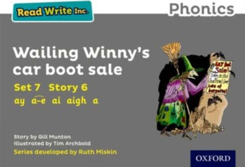 Read Write Inc. Phonics: Wailing Winny's Car Boot Sale (Grey Set 7 Storybook 6) av Gill Munton