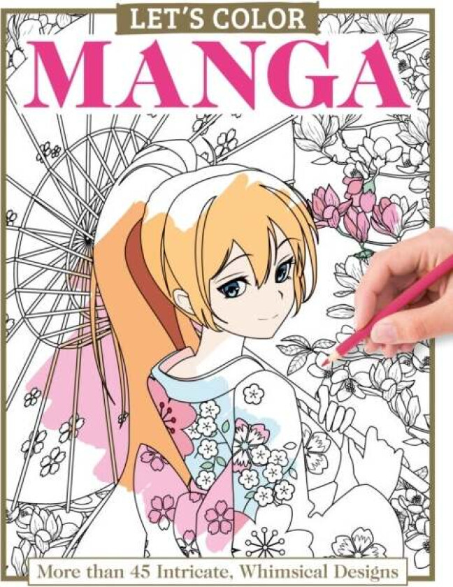 Let's Color Manga av Alice Pettillo